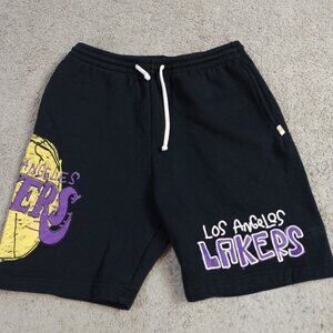Afterschool Special Shorts Large Black Los Angeles Lakers Sweatshorts